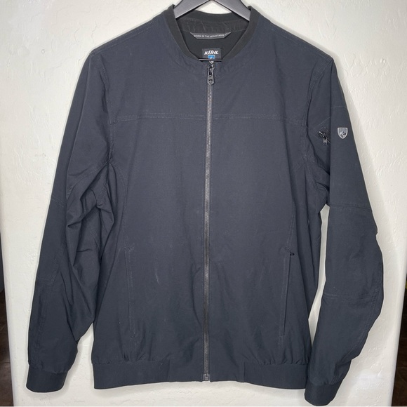 Kuhl Silencr Men's Black Bomber Jacket